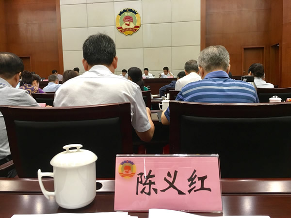 陈义红出席武汉政协十三届常委会四次会议